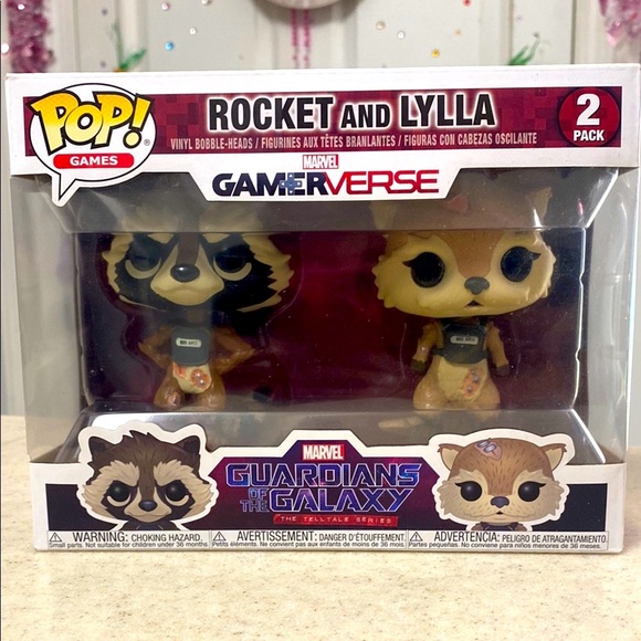 Funko Other - Funko Pop! Games Rocket and Lylla 2-Pack - Multicolor